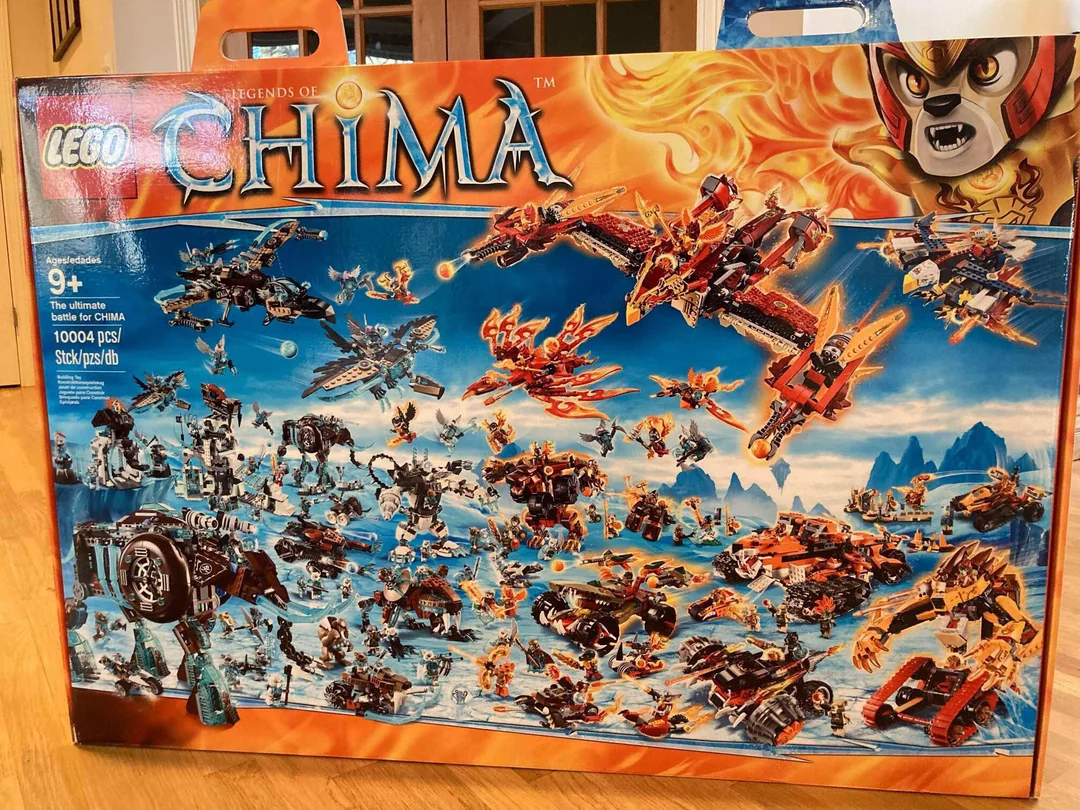 1 of 2 Unique Lego Chima Ultimate Battle Sets!