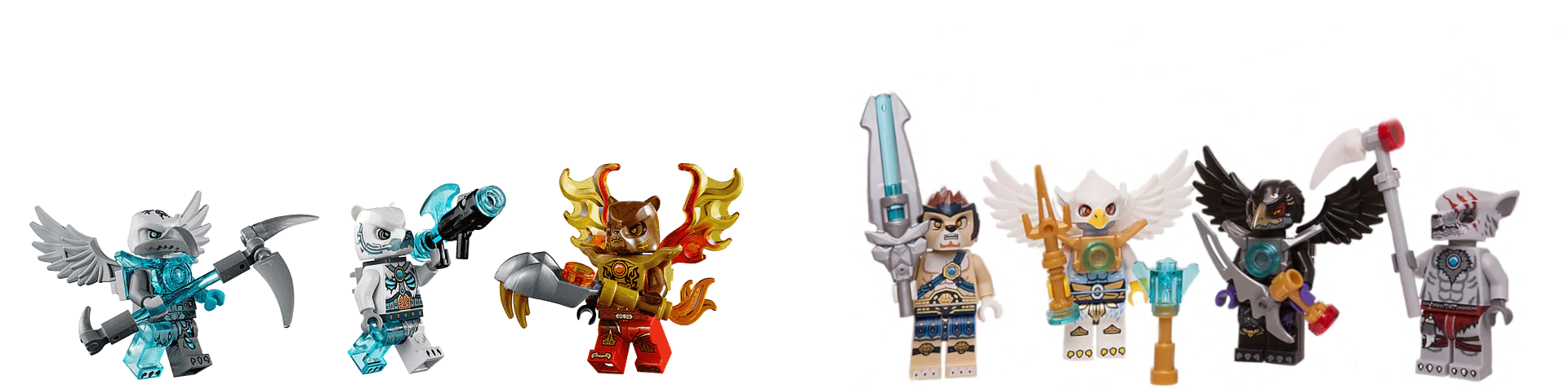 Chima Had a Huge Lineup of Unique Characters.