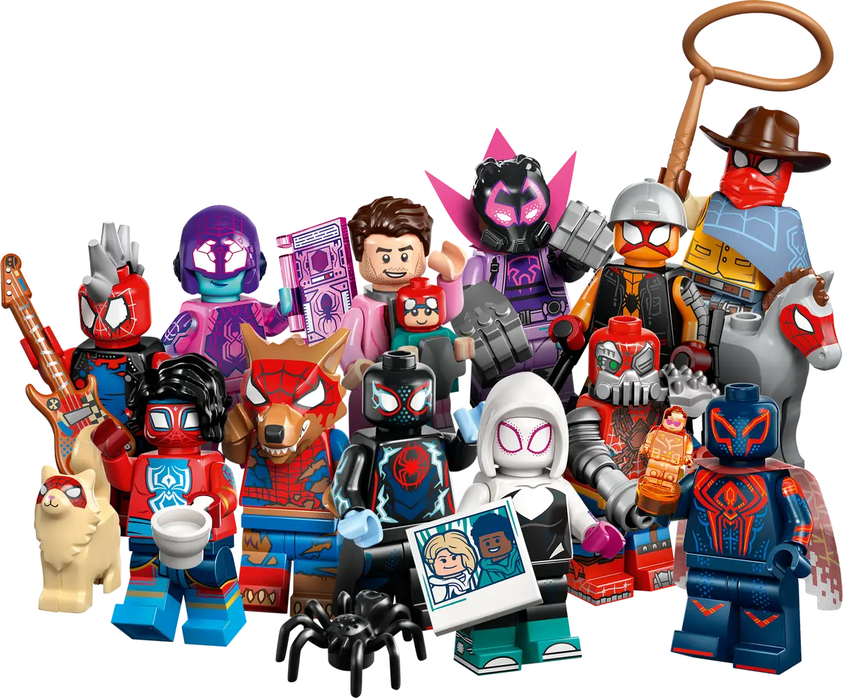 The Full Spiderman CMF Lineup