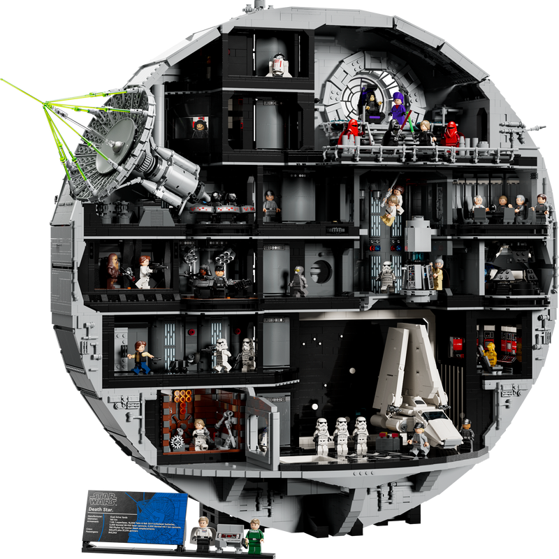 The UCS Death Star Has Great Displayability and Scenes