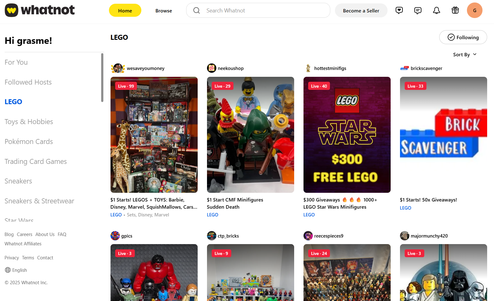 The Lego Whatnot Community is Unmatched!