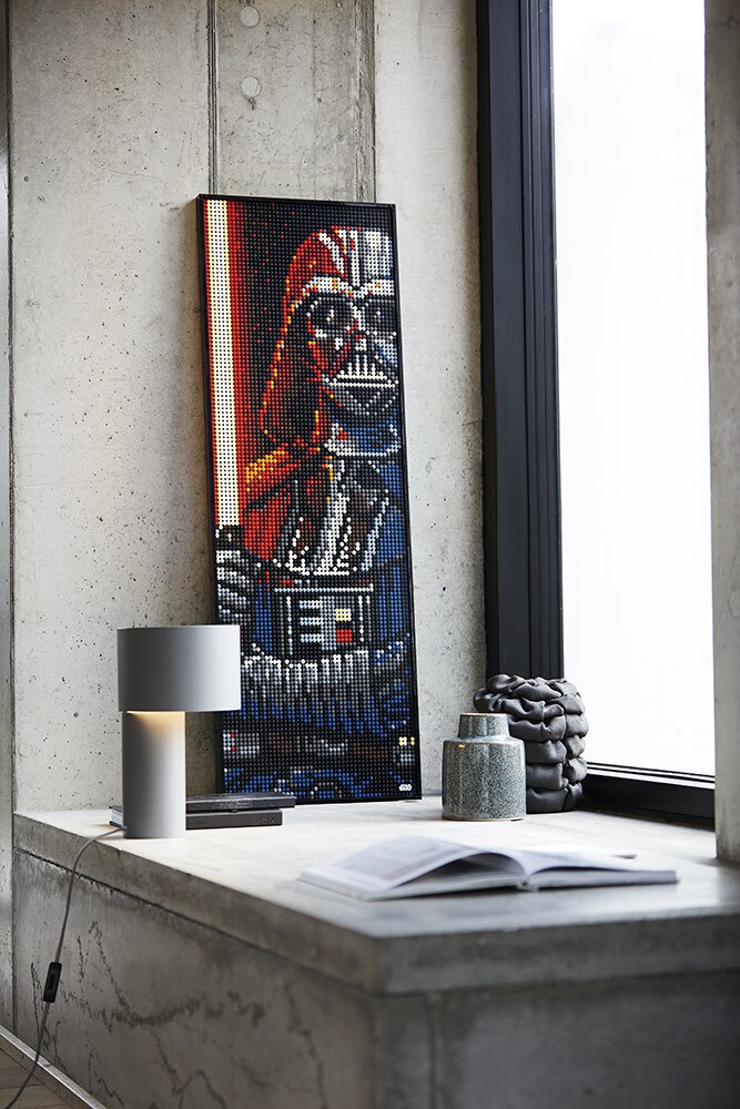 A Very Intimidating Brick Vader