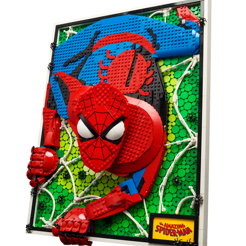 Lego Spiderman Popup Art