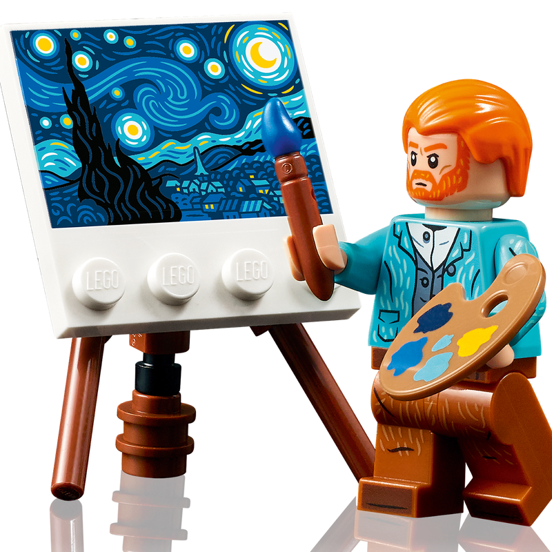Van Gogh Painting On Some Lego