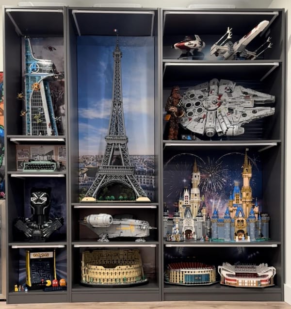 Lego Can Be a Great Display! - Source: Reddit